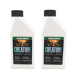 Liquid Latex Fashions Creature Liquid Latex 2 Pack - CLEAR - General Purpose Professional Special Effects, for Halloween Vampire, Monster, Zombie Makeup and Dress up