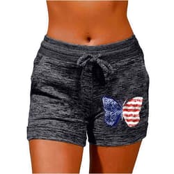 JZANHGAS Running Shorts,Women's New Shorts 2024 Summer Elastic Lightweight Walking Fitness Leisure Shorts with Pockets