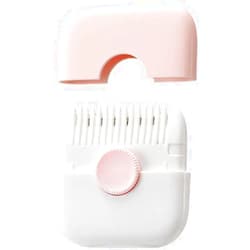 Gopkuniw 2 in 1 Hair Trimmer - Mini Manual Hair Trimmer Comb - Double Sided Hair Razor Comb Cutter - 2 in 1 Bangs Trimmer - Multifunctional Mini Hair Trimmer Comb - Razor Comb Cutter for Women