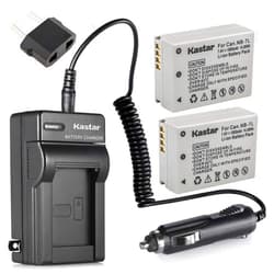 Kastar Battery 2-Pack + Charger Replacement for NB-7L, CB-2LZE and PowerShot G10, PowerShot G11, PowerShot G12, PowerShot SX30 is Digital Cameras