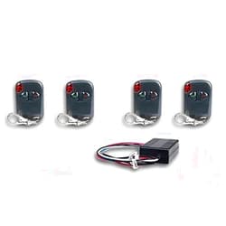iMBAPrice Heavy Duty RM02-4R (4 Remotes Control) 12V, 15 Amps Boat and Car Universal Remote Control Kit