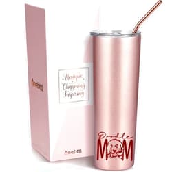 Onebttl Insulated Tumbler, 20oz, Stainless Steel, Goldendoodle Gifts for Women & Girl - Doodle Mom