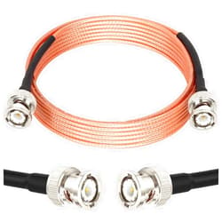 XRDS -RF BNC Cable 10 FT, 50 Ohm BNC Cable BNC Male to BNC Male Cable BNC RG316 Antenna Cable for Antenna Scanners or Handheld Ham Radios etc.