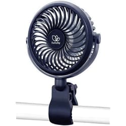 liuliuby Baby Stroller Fan with Clip | Clip On Fan for Baby Car Seat | Portable & Rechargeable with Durable Clamp | Stroller Accessories | Small Cooling USB Chargeable Battery