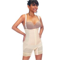 Ardyss Body Fashion High Waist Long Leg Panty Girdle Style 48 (Beige;40)