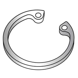 GRAINGER APPROVED Retaining Ring, Internal, 3-1/4in Bore
