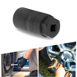 Jokormo Pack of 1 Car Tire Screw Socket, Multi-Functional Automobile Maintenance Accessories, Tire Screws Removal Tool, Universal for Most Cars, SUVs and Vans (Black #2)