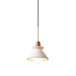 Rui Mao-Ca Hanging Lamp, Nordic Minimalist Style Chandelier, E27 Screw Single-Headed Hanging Lamp, Cement Umbrella Metal Lighting Fixtures, Dining Room Living Room Kitchen Island Pendant Light.