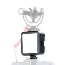 Ulanzi Ultra Bright LED Video Light - LED 49 Dimmable High Power Panel Video Light for DJI Ronin S SC OSMO Mobile 3 2 Zhiyun WEEBILL Smooth 4 Gimbal for Canon Nikon Sony Digital DSLR Cameras