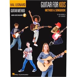 By Jeff Schroedl (Author), Bob Morris (Author) Guitar for Kids – Beginner Guitar Method and Songbook | Step-by-Step Lessons with Fun Songs | Easy-to-Follow Chords, Strumming, and Melodies | ... (Hal Leonard Guitar Method (Songbooks))