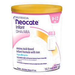 Neocate Infant With DHA/ARA, 14.1 Ounce / 400 Gram (4 cans)