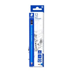 Staedtler Mars Lumograph 12B Graphite Art Drawing Pencil, Super Soft, Break-Resistant Bonded Lead, 12 Pack, 100-12B