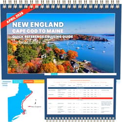 Larry Webber,Carolyn Shearlock The Boat Galley New England Quick Reference Cruising Guide: Cape Cod to Maine