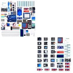 ELEGOO UNO R3 Project Most Complete Starter Kit & ELEGOO Upgraded 37 in 1 Sensor Modules Kit