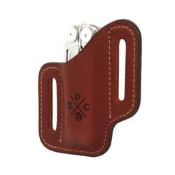 1791 EDC Multitool Sheath, Leather Case Pouch for Belts - Compatible with Full Size Leatherman, Gerber, SOG and Similar Sized Multitools - Canted, Easy Slide, Brown