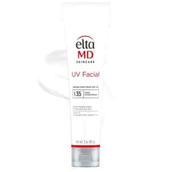 EltaMD UV Facial SPF 30+ Sunscreen Moisturizer Face Lotion, Broad Spectrum Moisturizing Sunscreen with Hyaluronic Acid, Non-Greasy, Mineral-Based Face Sunscreen with Zinc Oxide, 3.0 oz Tube