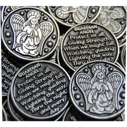 Before & After, LLC Set of 10 Guardian Angel Pocket Token Coins