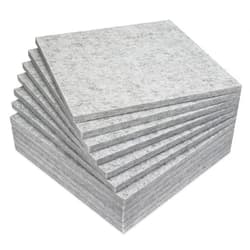 BXI Thickened Sound Absorbing Panels - 12 Pack 12 X 12 X 0.5 Inches Dense Acoustic Panels, Echo Noise Reducing Sound Panels, Tackable Studio Panels for Wall and Ceiling Acoustic Treatment