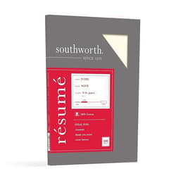 Southworth® 100% Cotton Résumé Paper, 8 1/2
