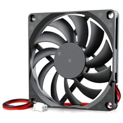GDSTIME Radiator 80mm x 80mm x 10mm 12V Brushless DC Cooling Fan