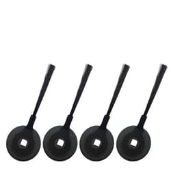 HIHEPA Side Brush for Shark ION Robot RV700_N RV720_N RV750_N RV850 RV851WV RV850BRN/WV Vacuum Replacement Parts Fit # RVSBK950, Pack of 4