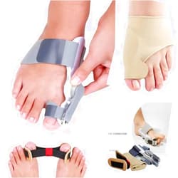 JOOY-TASK Orthopedic Bunion Corrector for Big Toe Exercise, Toe Straightener For Women&Men, Ajustable Bunion Separators Suitable For Left/Right Feet Bunion Relief (3-piece set)