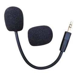 TNE Cloud Orbit S Mic Replacement Detachable Game Microphone Boom for HyperX Cloud Orbit S Wireless Headset for PS4 Pro PS5 Xbox One X Computer PC Gaming Headphones 3.5mm Jack Noise Cancelling