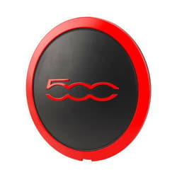 Zoternen 500 Wheel Hub Center Cap, Heat Resistant, Liquid Prevention, Premium Material, Direct Replacement (Red Circle Red Letter)