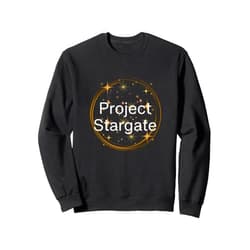 Space Exploration Travel Portal Project Stargate Sweatshirt
