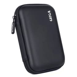 AirCase GIZGA Hard Disk Drive Pouch Case for 2.5“HDD Cover Wd Seagate Slim Sony Dell Toshiba (Black)