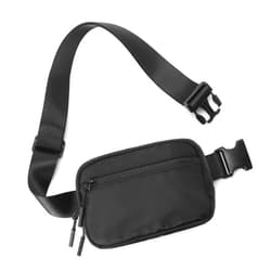 WESTBRONCO Fanny Packs for Women Men, Belt Bag with 4 Zipper Pockets, Fashion Waist Packs, Lightweight Crossbody Bags with Adjustable Strap for Workout/Running/Hiking