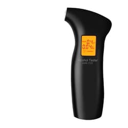 Vifycim Breathalyzer, Portable Breath Alcohol Tester for Personal Use, Professional-Grade Accuracy Breathalyzer with 3 Mouthpieces | Audible Alert | LED Display Black