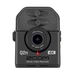 Zoom Q2n-4K Handy Video Recorder, 4K/30P Ultra High Definition Video, Compact Size, Stereo Microphones, Wide Angle Lens, for Recording Music, Video, YouTube Videos, Livestreaming