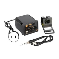 TOPINCN 60W Digital Display Soldering Iron Station Kit, 936 Digital Soldering Station, Equivalent with Precision Heat Control Iron Frequency Change Desolder Welding Soldering Station