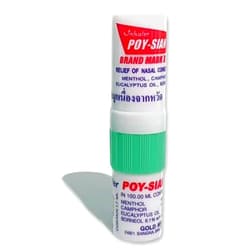 POY-SIAN Mark II Menthol Aromatherapy Nasal Inhaler, Natural Herbal Remedy with Cooling Essential Oils Poysian (1 Stick)