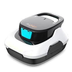 AIPER Cordless Automatic Cleaner, Pool Vacuum with Auto- Parking, Lightweight, Ideal for Above Ground Flat Pool up to 860 sq.ft.