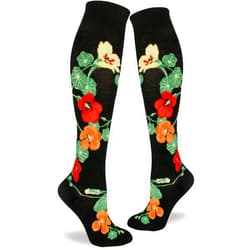 ModSocks Women's Knee High Floral Socks