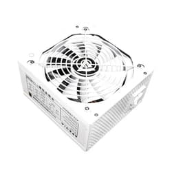 Apevia ATX-PR850W-WH PCIE 5.0 & ATX 3.0 Prestige 850W 80+ Gold Rated, PCIE 5.0 / Gen 5 12VHPWR Connector, Active PFC ATX Gaming Power Supply White