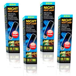 Exo Terra Night-Glo Moonlight Lamp, 25-Watt (4 Pack)
