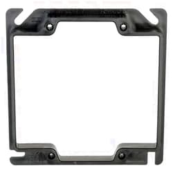 ALLIEDMP Allied Moulded Products PJ-4T1 PVC 2-Gang Plaster Ring 4 Inch x 4 Inch x 1/2 Inch 6.7 Cubic-Inch FlexBox