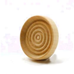 Unique Wood Shapes Mylittlewoodshop Pkg of 60 - Checkers - 1-1/4 in Diameter Unfinished Wood (WW-CKU100-60)