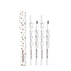 Aaiffey 2 Colors Freckle Pen Waterproof Long-lasting Quick Dry Small Spot Natural Lifelike Freckle Makeup Pen (Dark Brown)