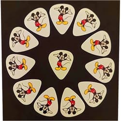Generic imprinted guitar picks Mickey Guitar Picks (12 Picks) - (Buy 2, save 50% on 1)