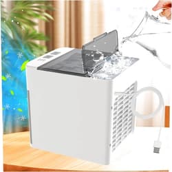 KidzRule Portable Air Conditioners Fan, Mini Air Conditioner with 3 Speeds for Samll Bedroom Hoom (YQ-01)