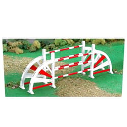 Breyer Show Jumping Oxer Jump - Red and White