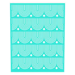 BAOFALI Background Silkscreen Stencil,Reusable Self-Adhesive Silk Screen Printing, for Decor/Printing on Wood/Fabric/Wall/Cup/Plate/Glass/Paper, Home Festival Decorations Pattern (8x10inch)