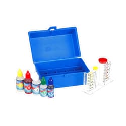 Blue Devil 5-Way OTO Swimming Pool Test Kit- Chlorine/Bromine, pH, Alkalinity and Acid Demand, Includes Easy to Read Vials