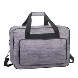 Haroranax Sewing Machine Carrying Case，Sewing Machine Carrying Case Tote Bag，Universal Tote Storage Bag with Pockets and Handles, Suitable for Most Standard Singer, Janome (GREY)