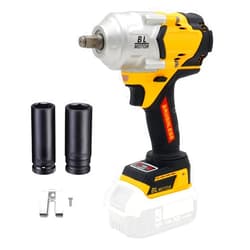 FSYAO FSYO BL1000 Cordless Impact Wrench, 1/2
