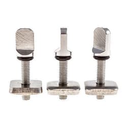 Santa Barbara Surfing SBS - No Tool Stainless Steel Fin Screw for Longboard and SUP - Choose 2 or 3 Pack